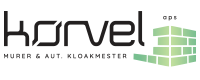 Kørvel Byg logo mørkt
